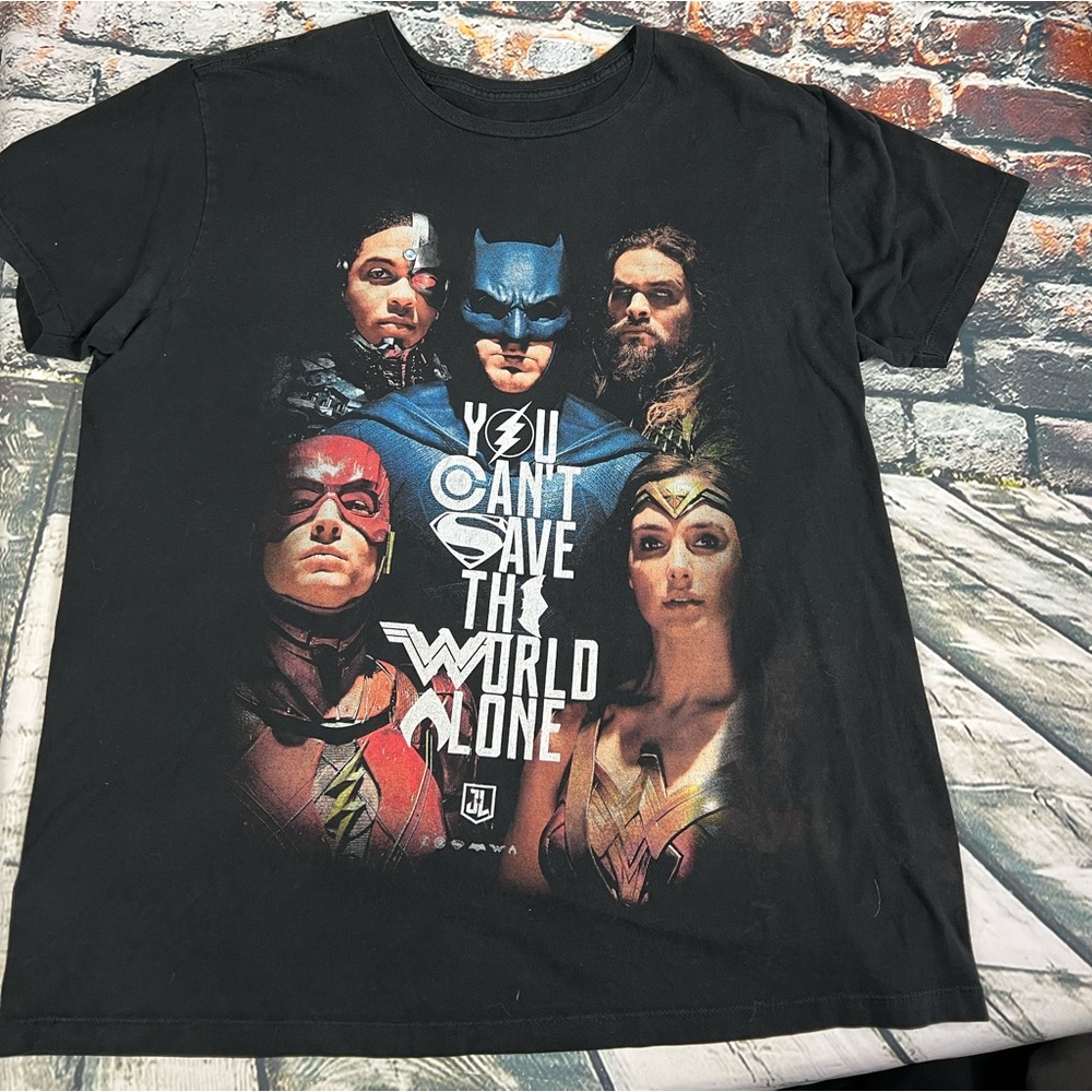 Justice‎ League “You Can’t Save The World Alone”  Movie XL